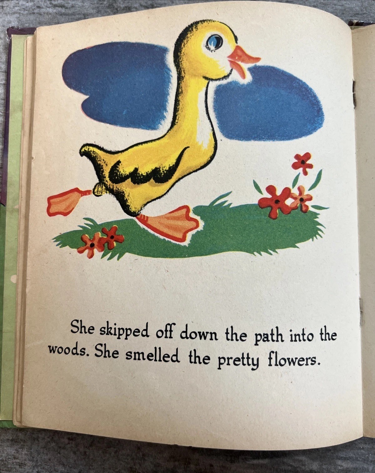 FANNY FORGOT. 1946 Whitman Tell A Tale Book #869