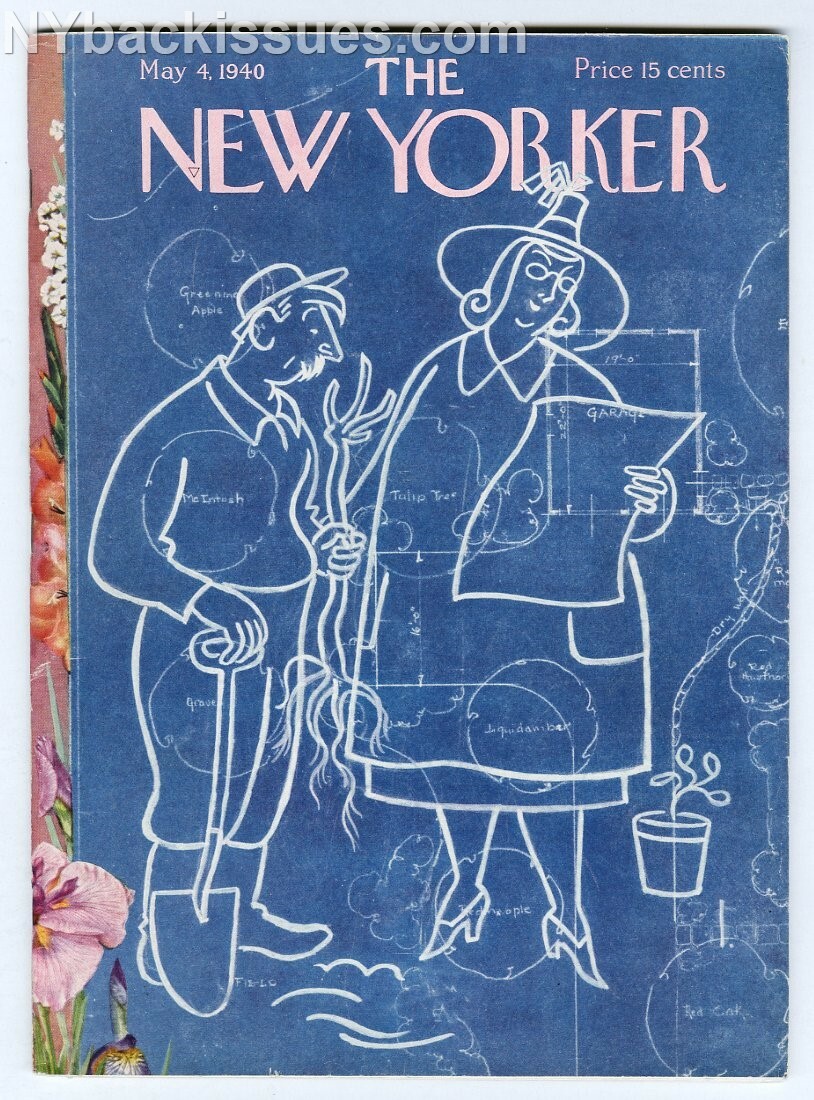 New Yorker magazine May 4 1940 Pal Joey John O’Hara E J Kahn Dawn Powell FINE