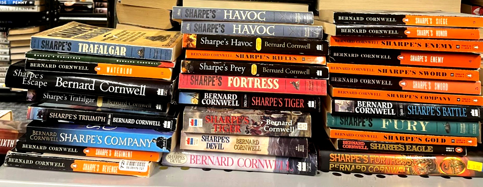 Complete 24 Book – Sharpe Series by Bernard Cornwell (Mix HC/SC)
