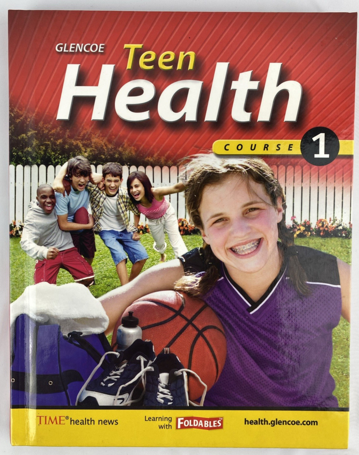 Teen Health Course 1 Student Edition Hardcover Textbook Homeschool Grades 6-8
