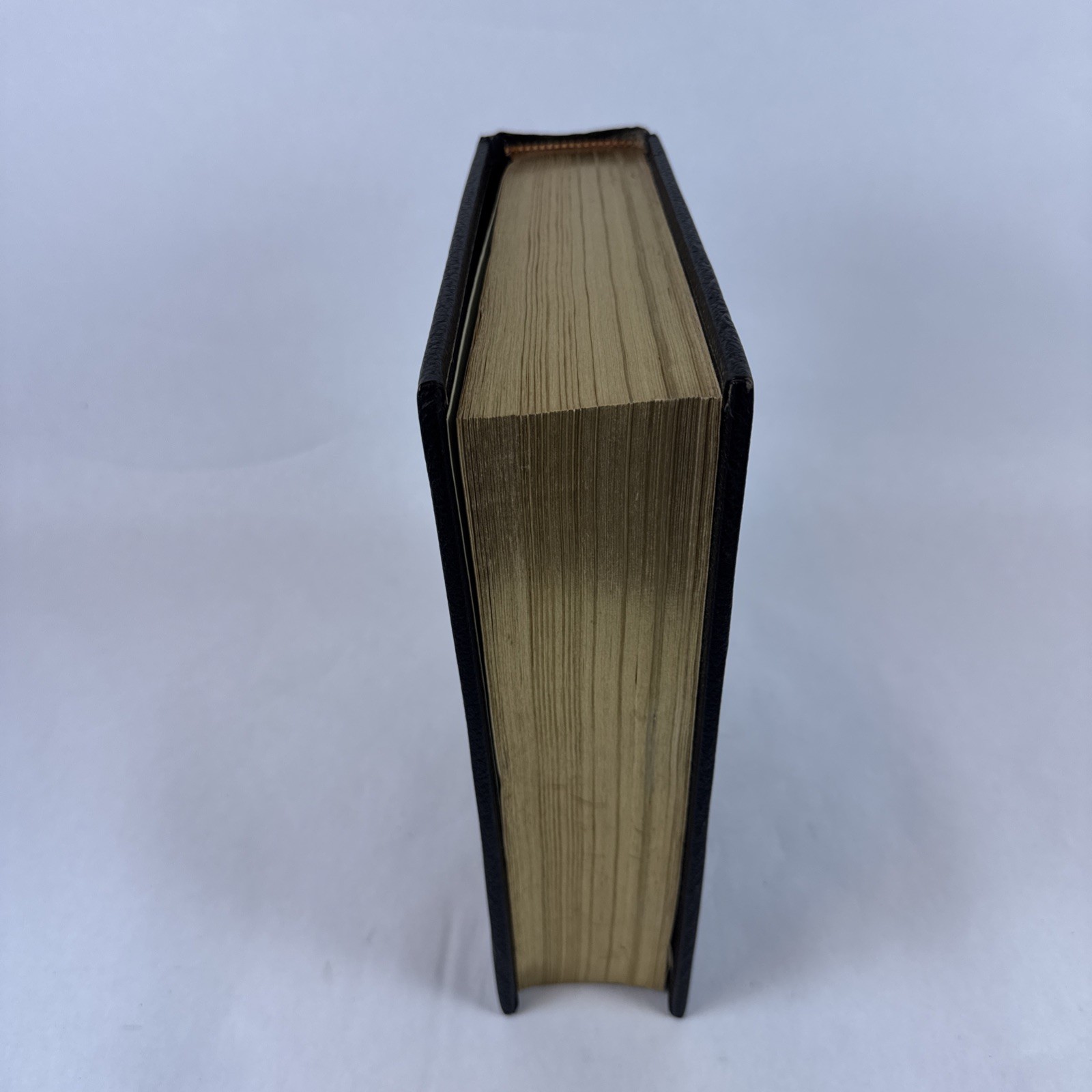 HOLY BIBLE Bible House Full Color KJV Large Black Leather 11″ x9″ 7Lbs Gilded