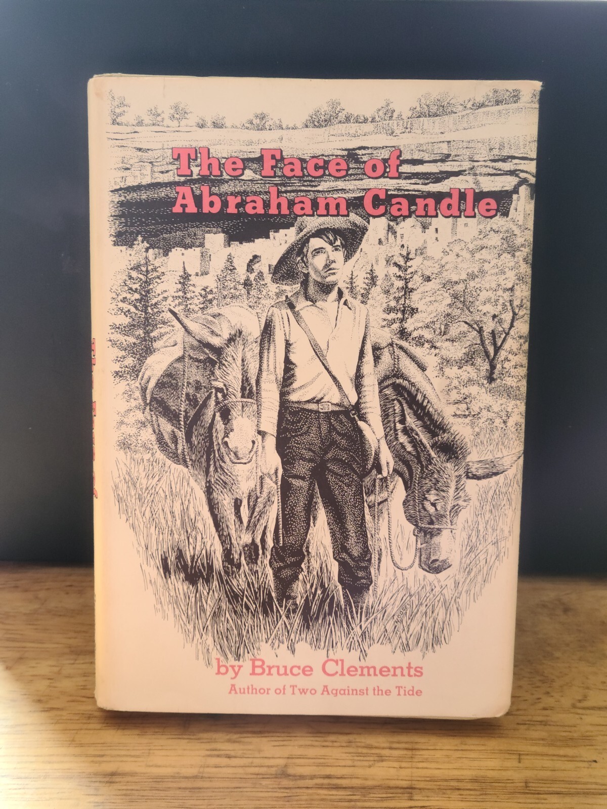 The Face of Abraham Candle HB/DJ Farrar Straus 1969 1st ED Bruce Clements