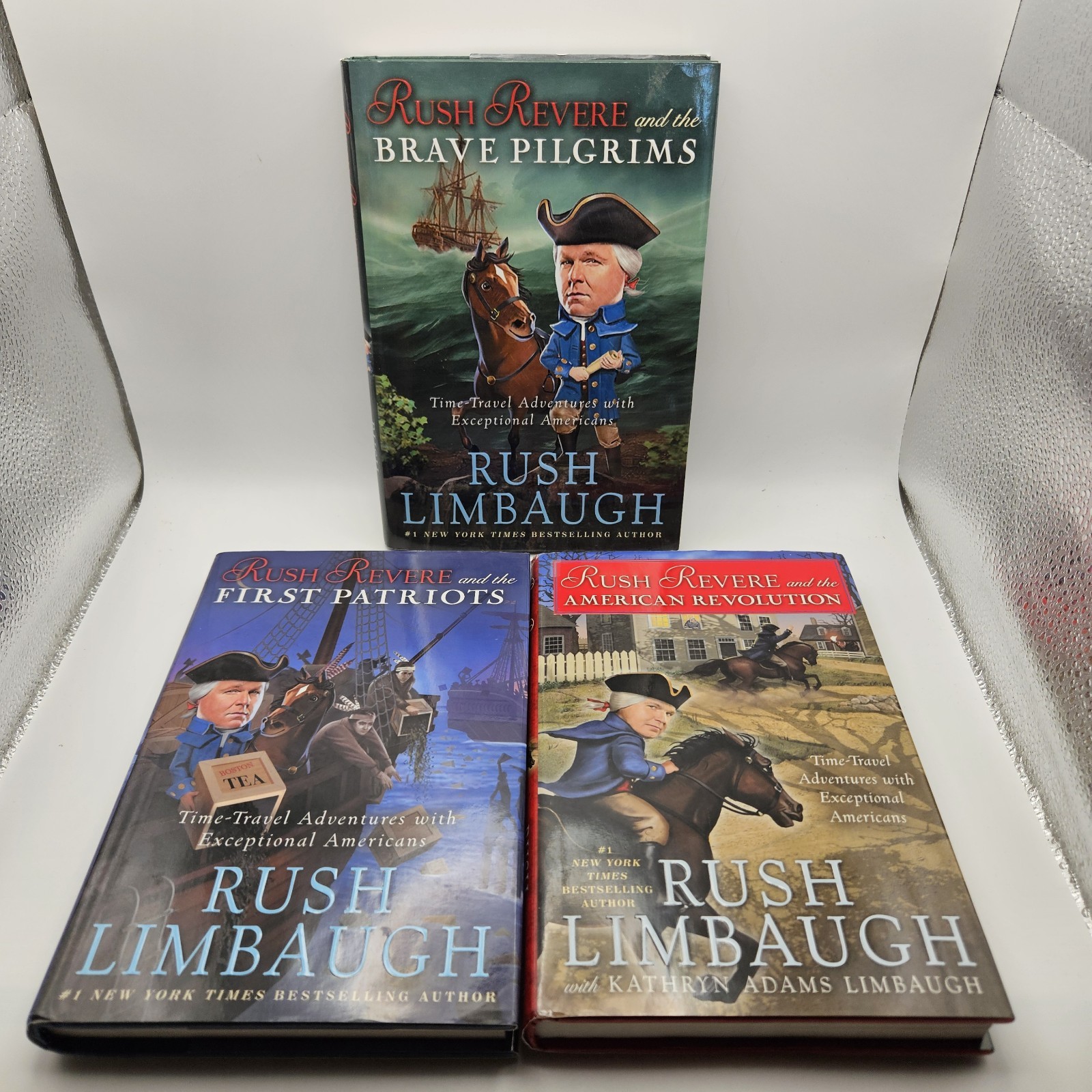 Incredible Adventures of Rush Revere, Time Travel Adventures, 5-Book Set, Unread
