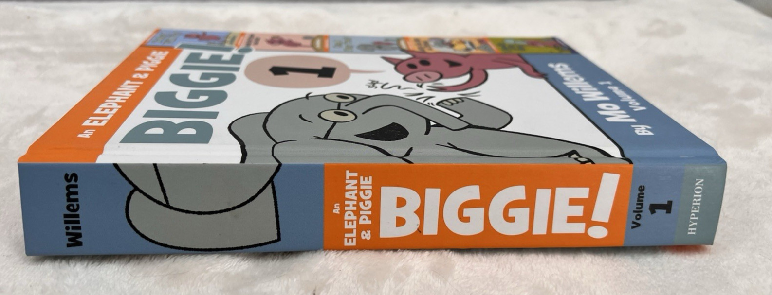 Mo Willems Elephant & Piggie BIGGIE Vol 1 & 2 + Thank You Book Lot 3 HC
