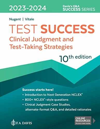 Test Success: Clinical – Paperback, by Nugent Patricia M.; – Very Good h