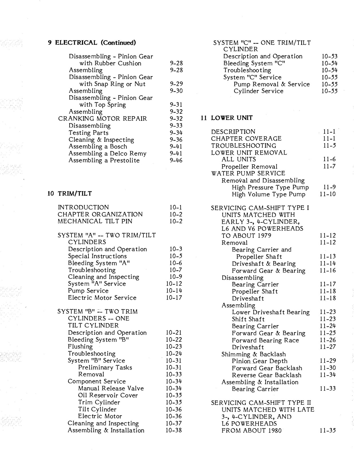 MERCURY 45 50 60 70 75 80 90 115 150 175 200 Service Manual 1977-1989 – BOUND