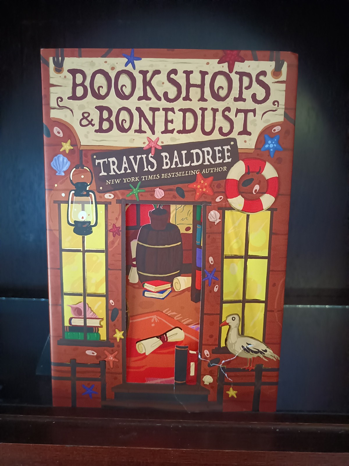 Bookshops & Bonedust_Travis Baldree_HCDJ_1st Edition_SIGNED_Bookish Box_VeryGood
