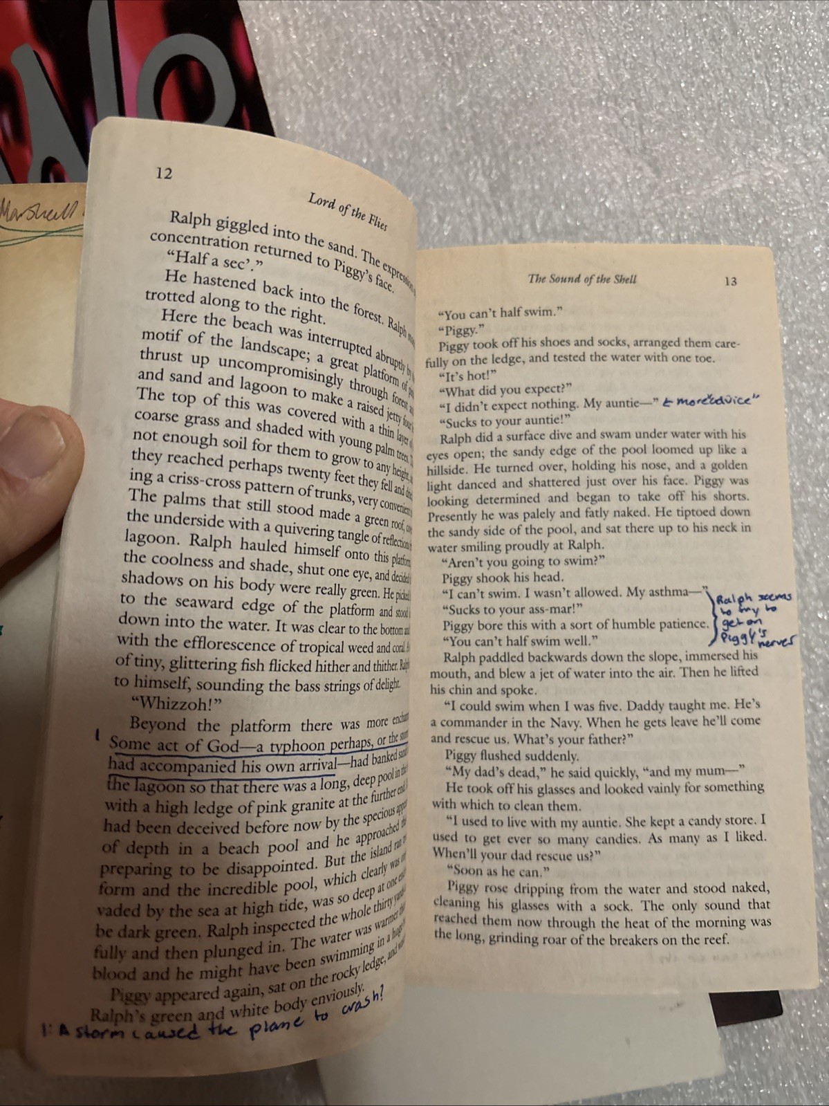 Lot of 5 Dystopian mass market pocket sized paperback books (one is underlined)