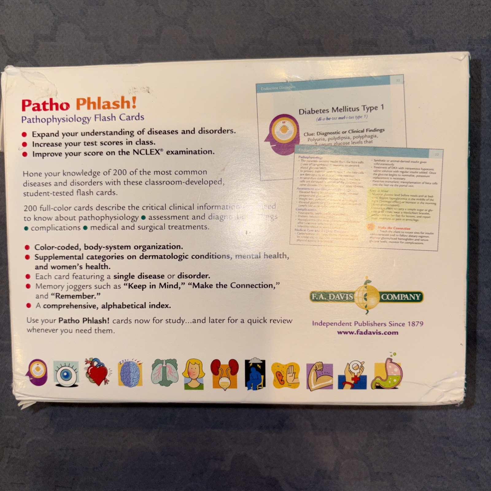 VGUC Patho Phlash Pathophysiology 200 Flash Cards – Valerie I. Leek