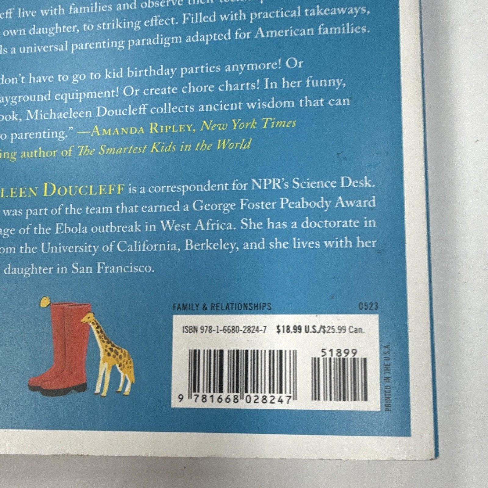 Hunt, Gather, Parent by Michaeleen Doucleff PB Parenting English Avid Reader