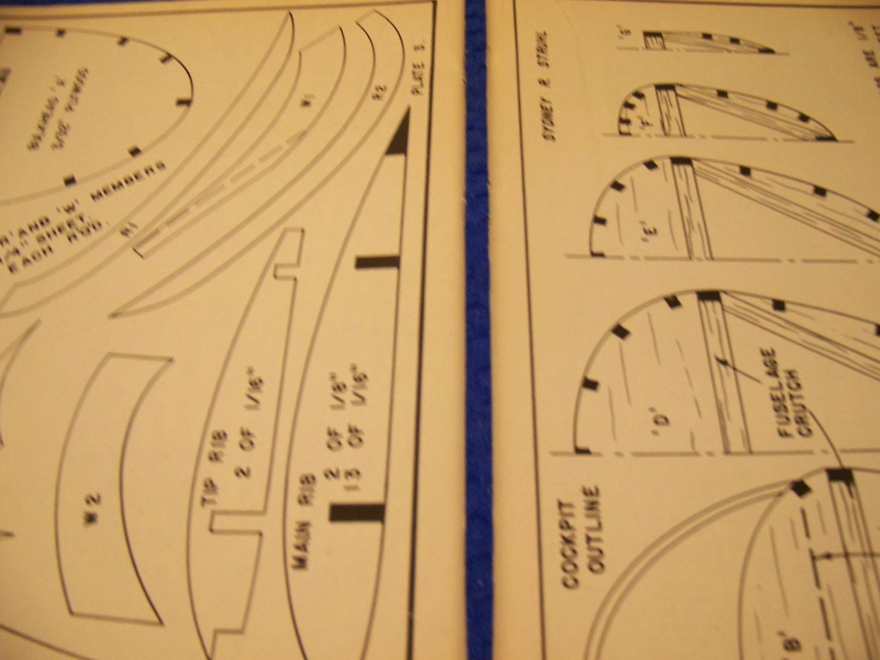 ERCOUPE SPORTPLANE…FREE-FLIGHT PLANS/DETAILS/PHOTOS/4-PAGES OF PLANS (317QQ)