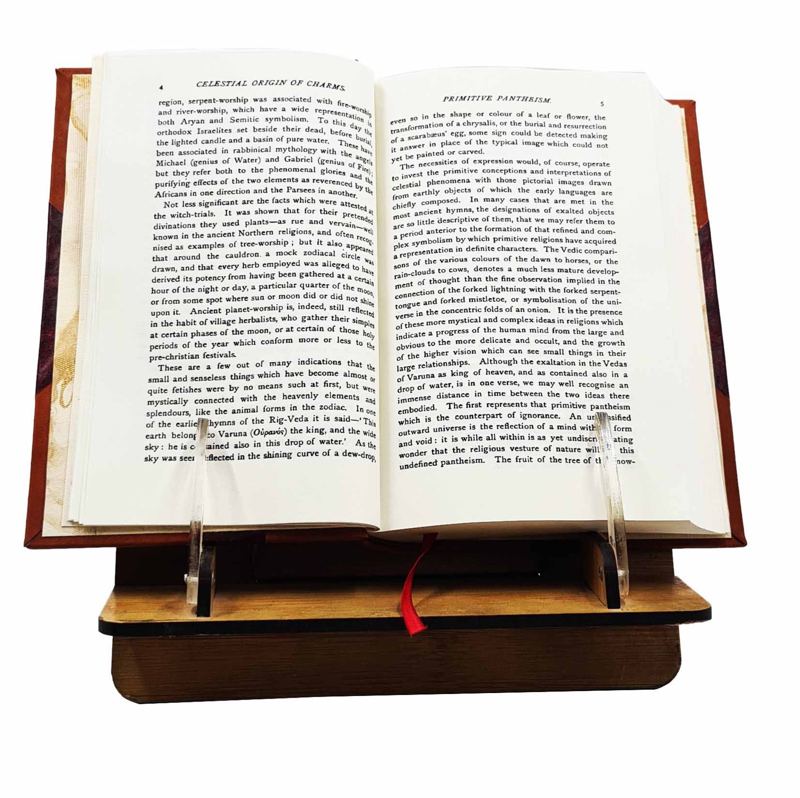 Demonology and devil-lore 1879 [LEATHER BOUND] BY Conway, Moncure Daniel