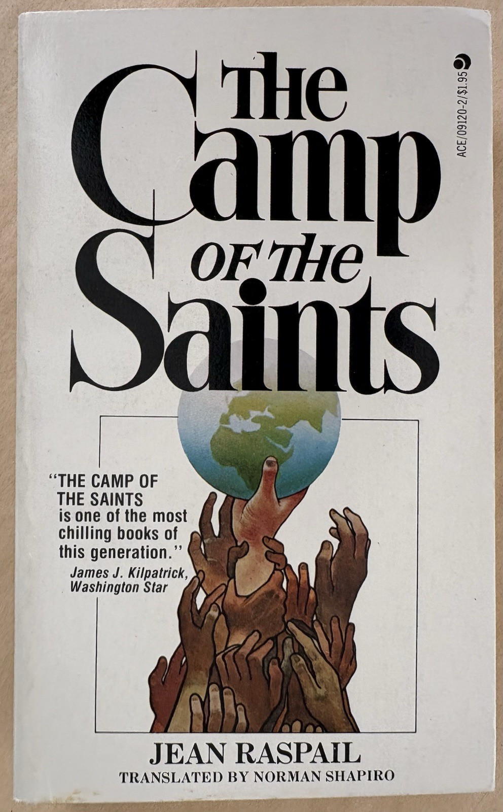 The Camp of the Saints by Jean Raspail (1977) Fine 1st printing