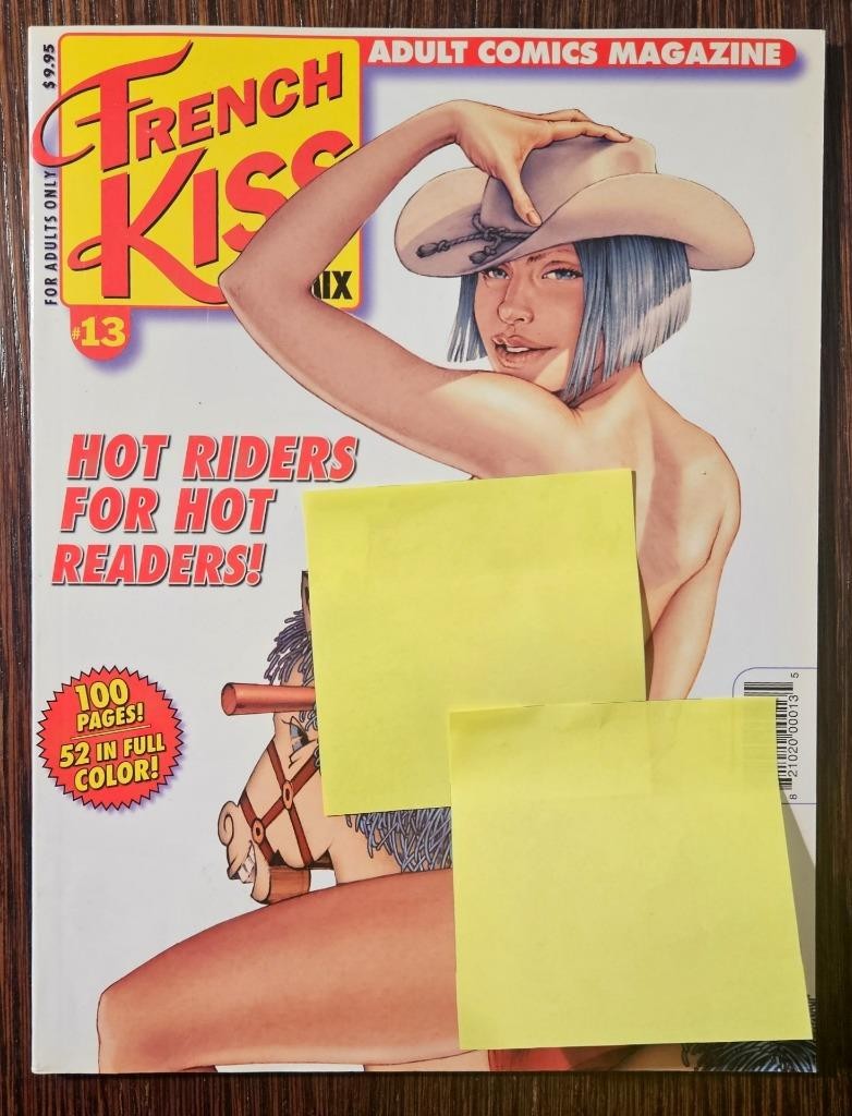 French Kiss Comix Magazine #13 April 2005 – pin-ups, Humor Near Mint 9.4 range.