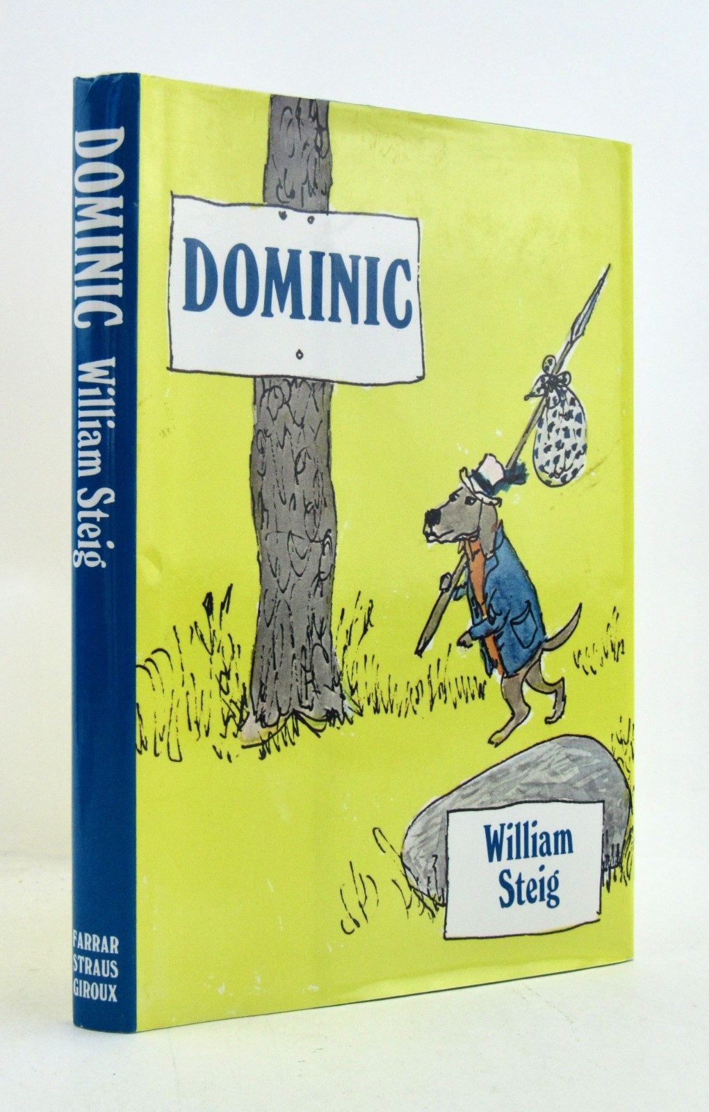 DOMINIC William Steig 1994 Farrar Straus Giroux 9th Printing HBDJ EXC