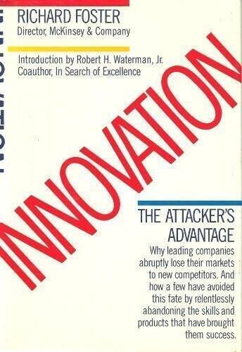 Innovation: The Attacker’s Advantage – Hardcover By Foster, Richard N. – GOOD