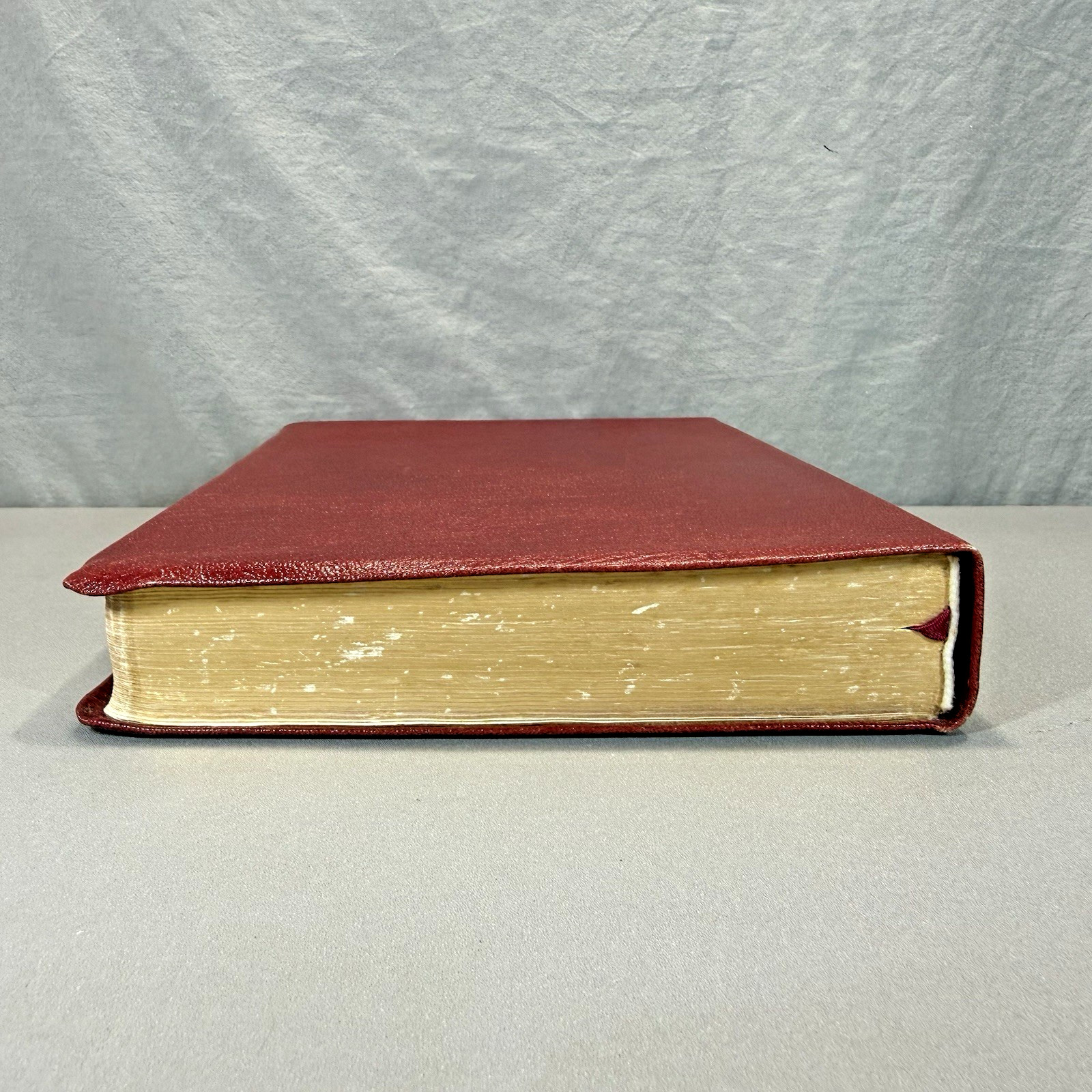 Thompson New Chain Reference Bible KJV 4th Edition Updated 1982 Red Leather