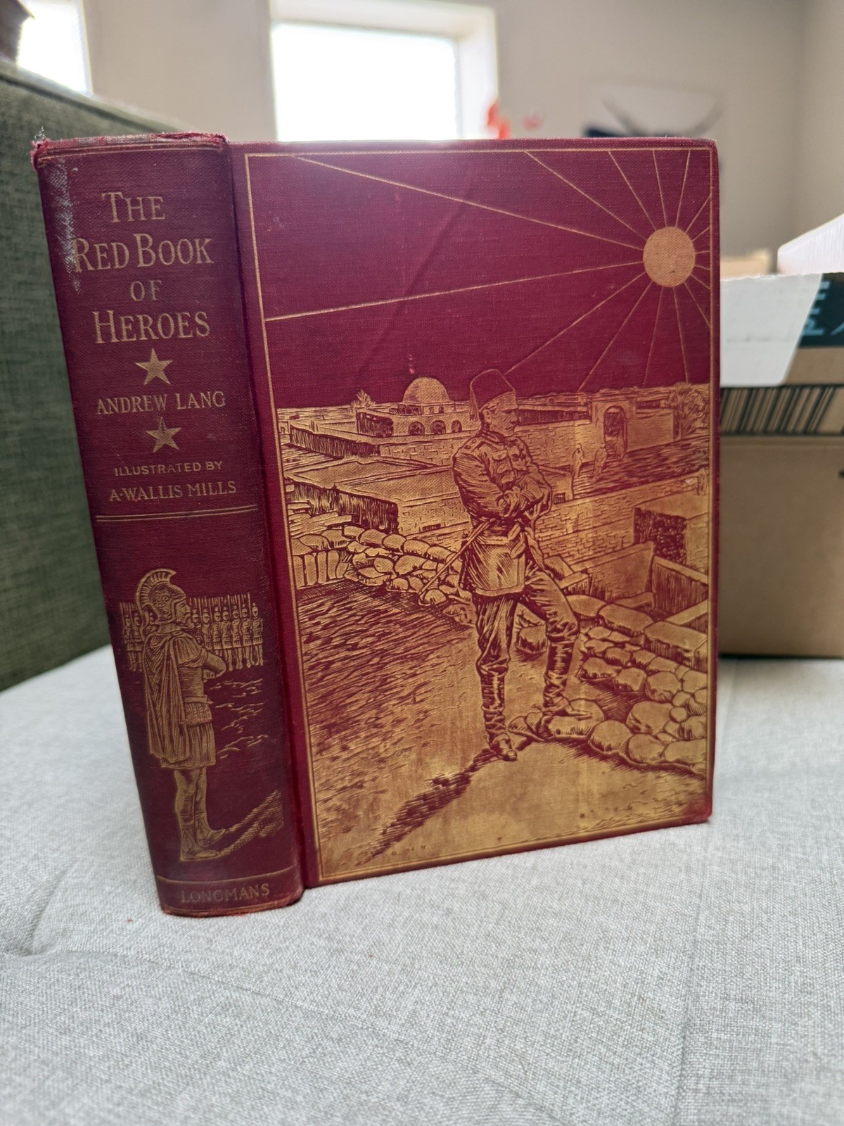 1905/09/11-Lot 3 Andrew Lang,The Red Book of Romance/Heroes/All Sorts of Stories