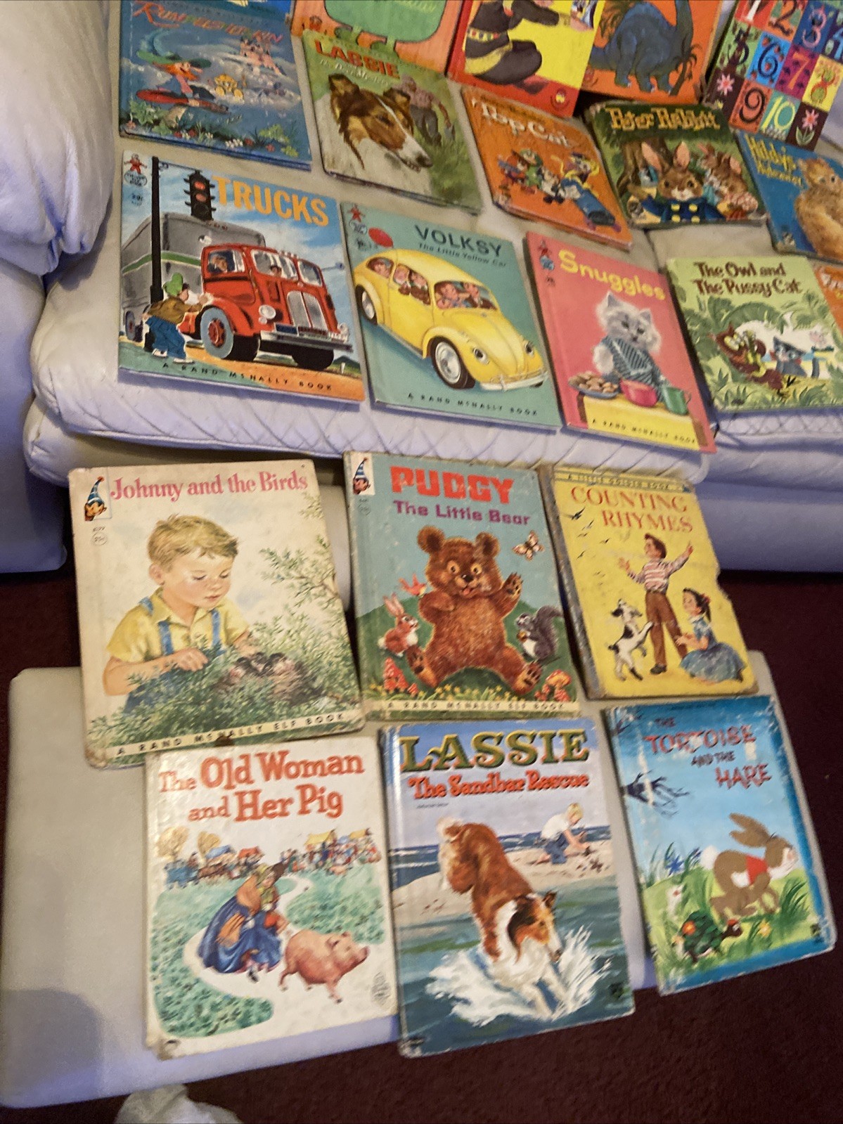 Lot of 21 Vintage Children’s Books 1950s 60s 70s Wonder Books Tip-top Rand Mcnal