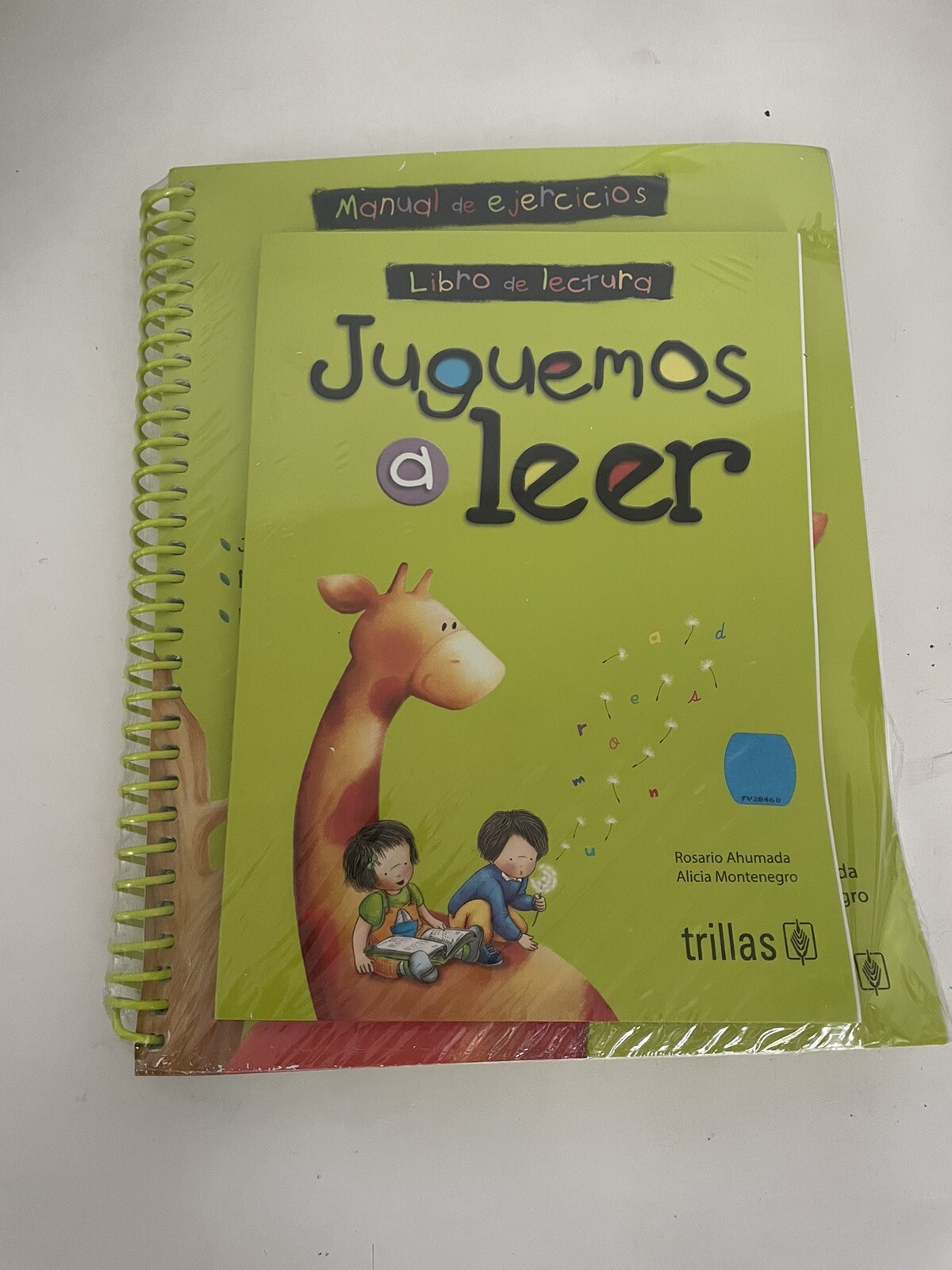 JUGUEMOS A LEER 2 Libros Manual de Ejercicios + Libro de Lectura Nuevo Sellado