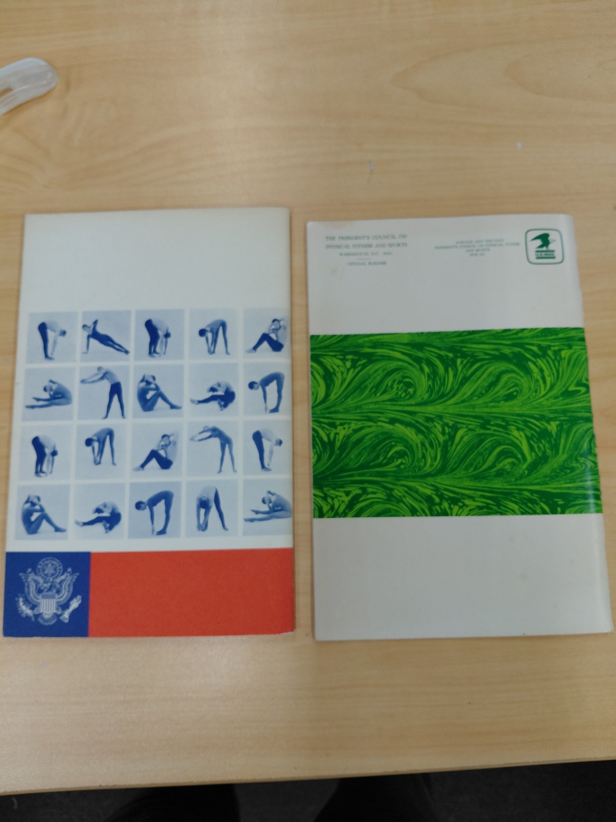 Aqua Dynamics Water Exercise Book by President’s Council + Physical Fitness Book
