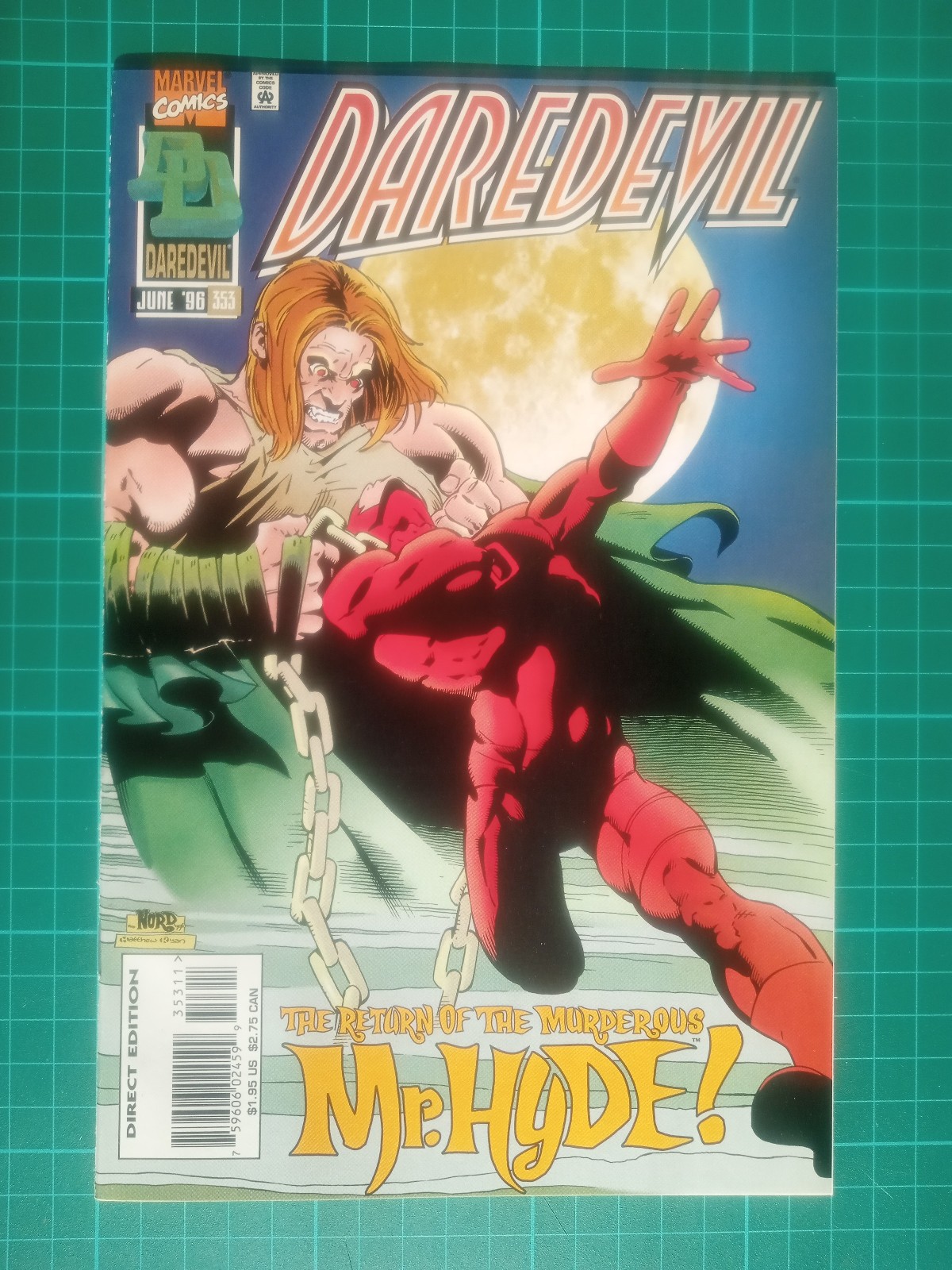 DAREDEVIL MAN WITHOUT FEAR #353 COVER A (1964 SERIES) , Direct , NM Near Mint WP