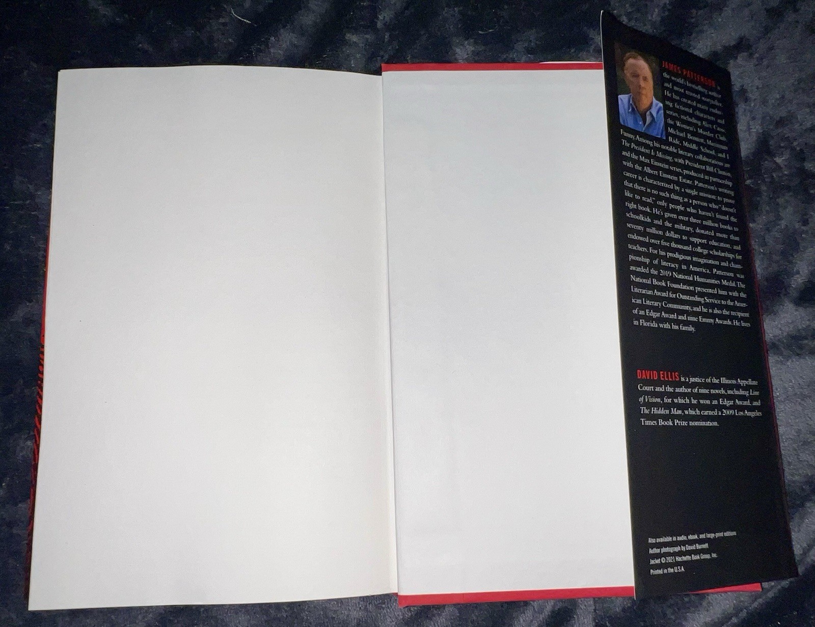 Red Book by David Ellis and James Patterson (2021, Hardcover)