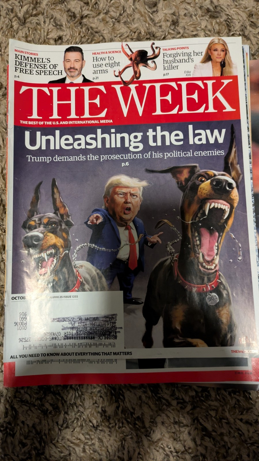 THE WEEK Magazine – October 3, 2025 “Unleashing the Law”