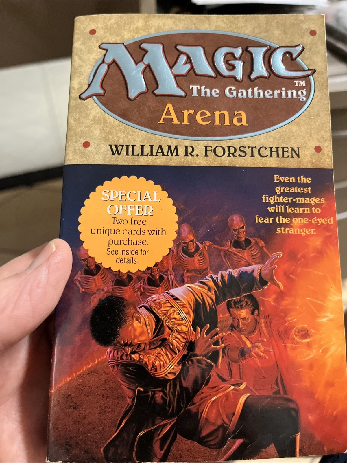 Arena (Magic – The Gathering, No. 1), William R. Forstchen. Total 4 books.