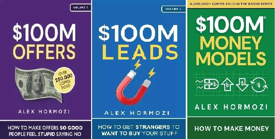 $100M Money Models+ $100M Offers+$100M Leads by Alex Hormozi Paperback USA STOCK