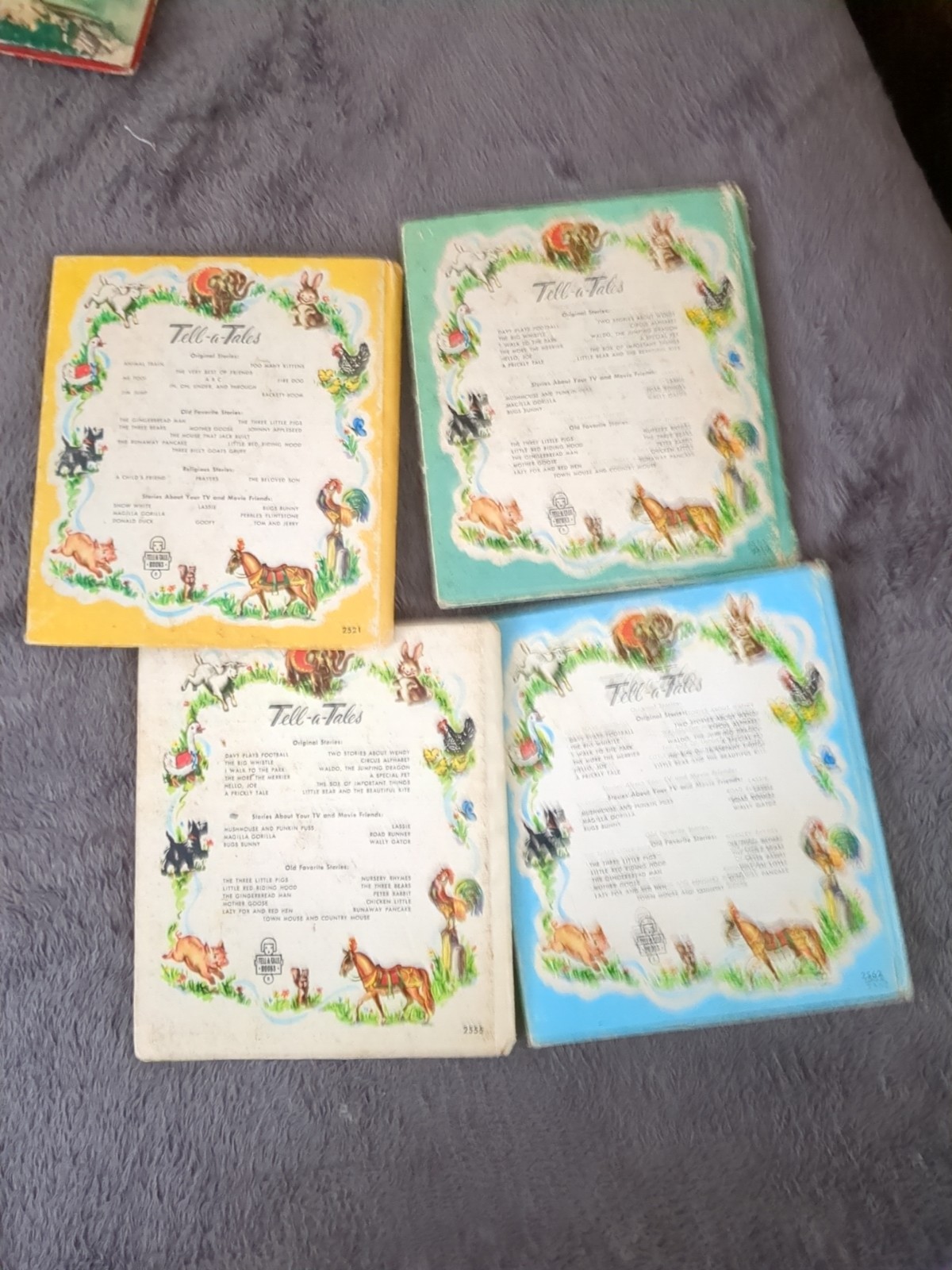 Lot 20 40s-60s Vtg Children’s Books ~Rand McNally Little Golden Wonder Whitman