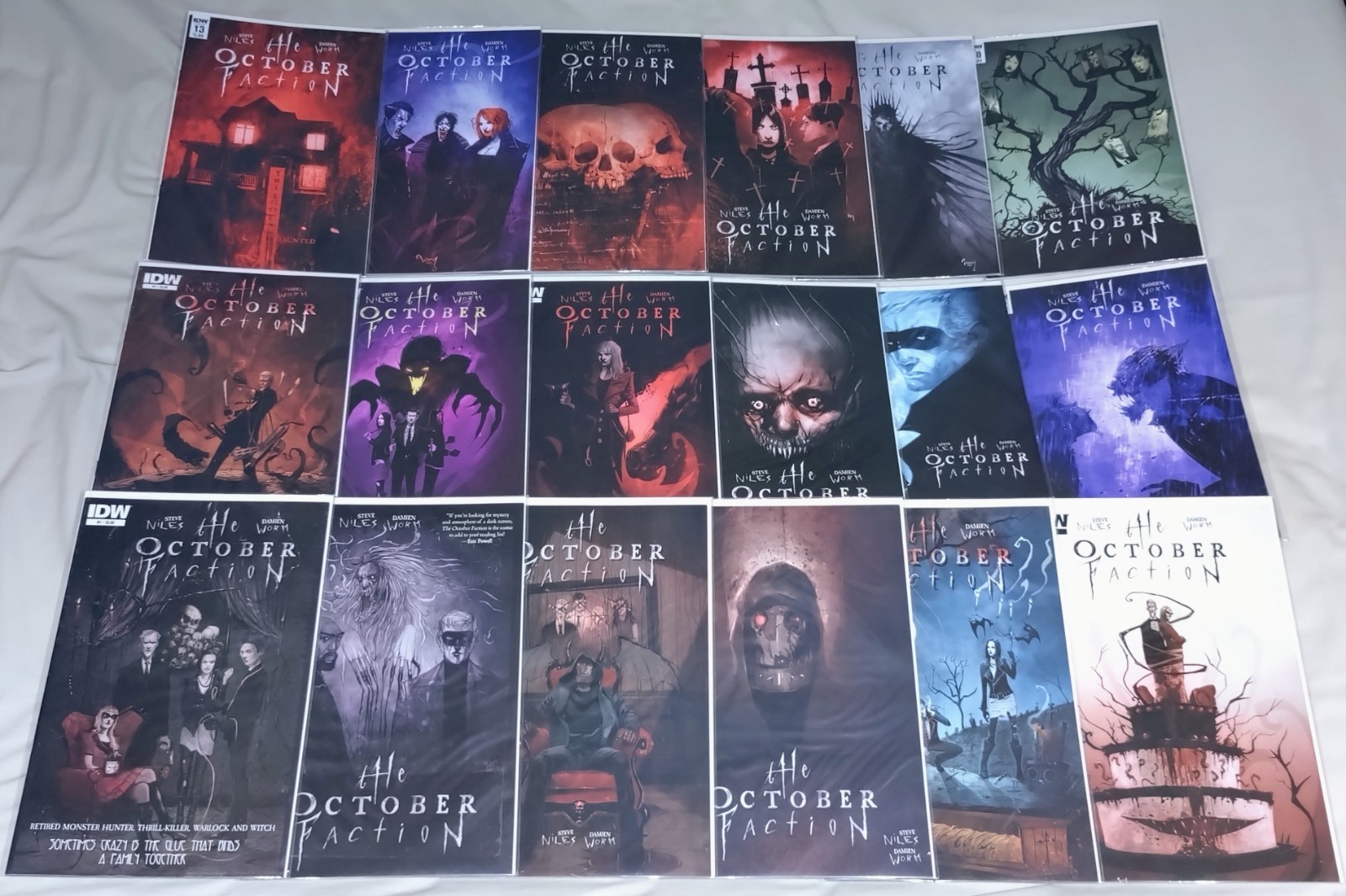 The October Faction #1-18 Complete Series/Run – IDW Publishing (2014) NM/VF