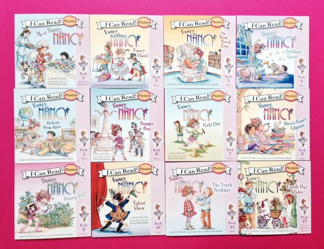 Pinkalicious Fancy Nancy Phonics Fun Beginning Readers Childrens Books Lot 24