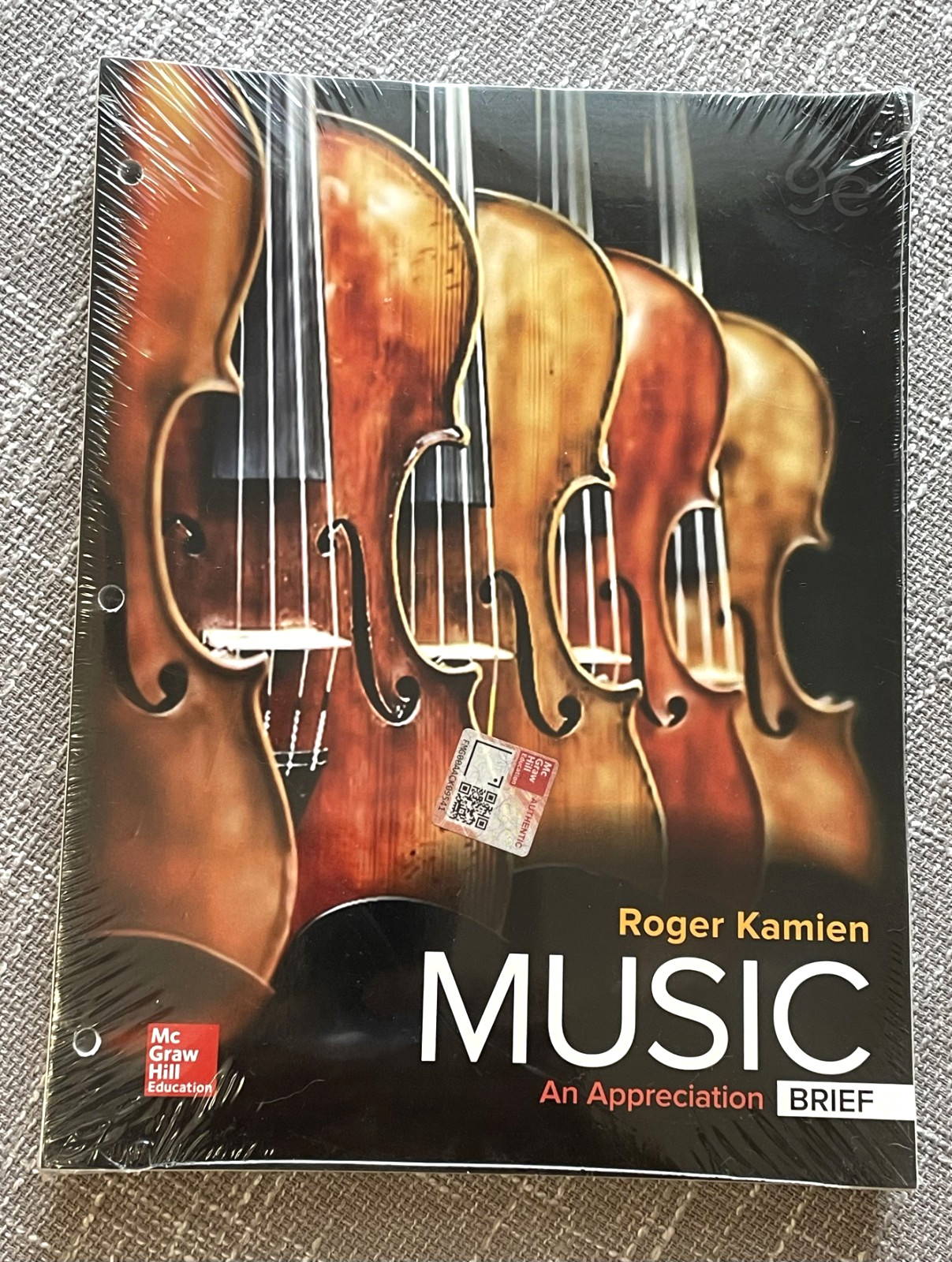 Loose Leaf for Music: An Appreciation, Brief by Roger Kamien (2017, Ringbound)