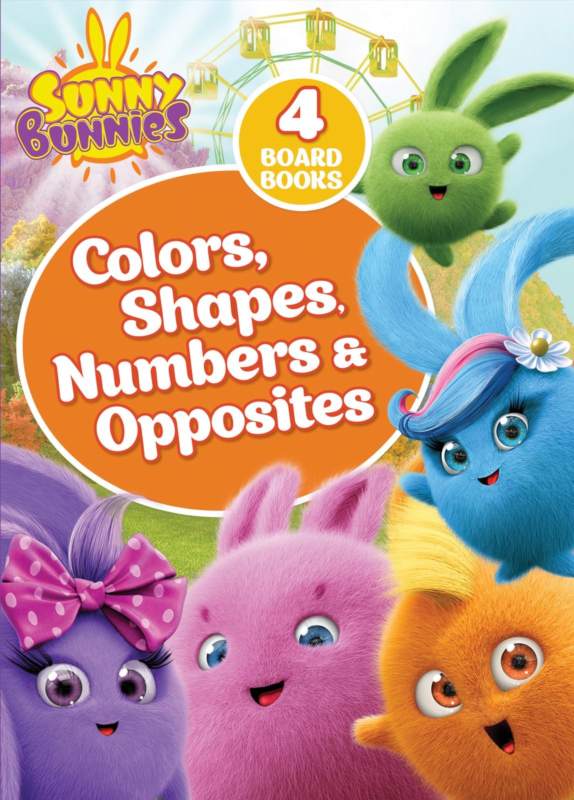 Sunny Bunnies Book Set – My First 100 Words Concepts: Colors, Shapes, Numb…