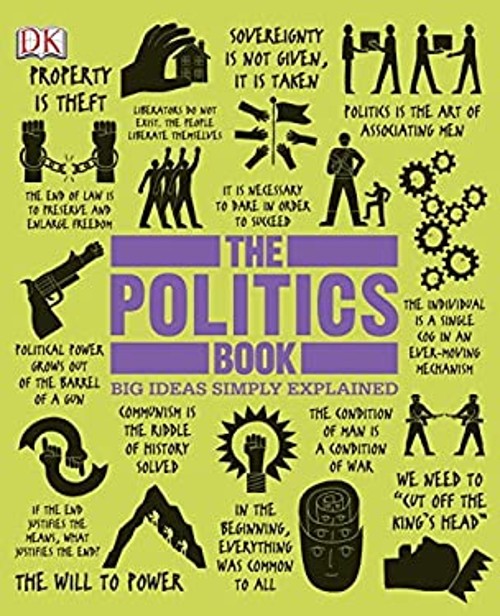 The Politics Book : Big Ideas Simply Explained Hardcover DK