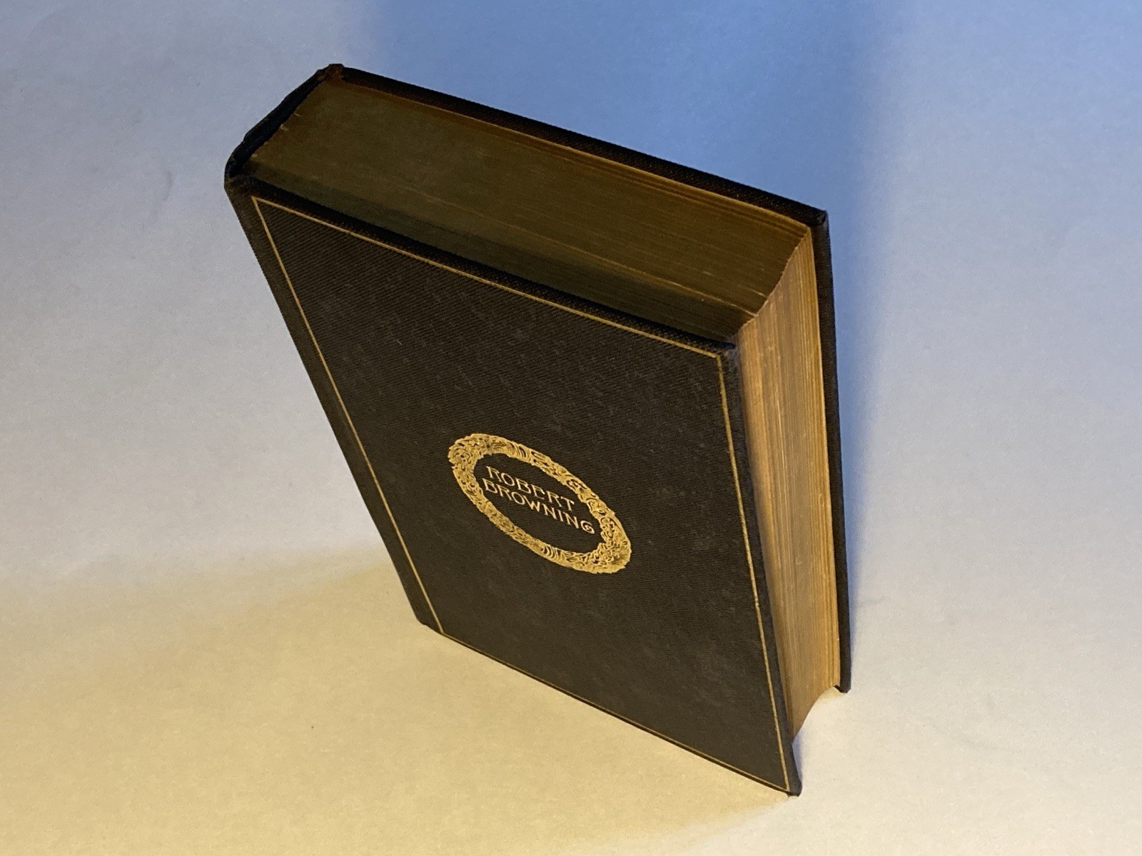 Complete Poetical Works by Browning; 1895 Cambridge Edition, VG Condition