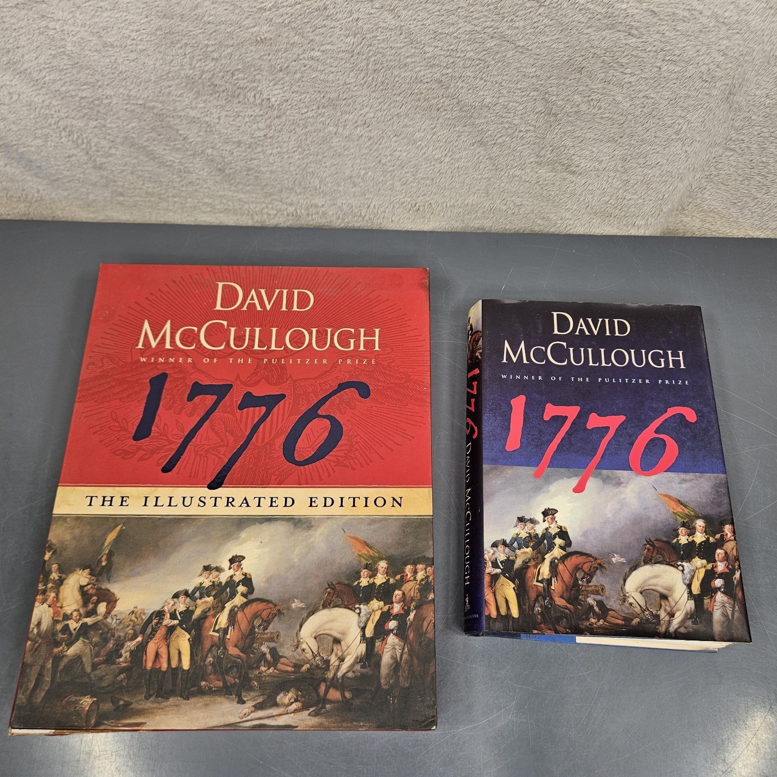 1776 David McCullough The Illustrated Edition & HC Maps Letters Artwork History