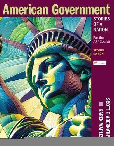 American Government: Stories of – Hardcover, by Abernathy Scott; Waples – New h