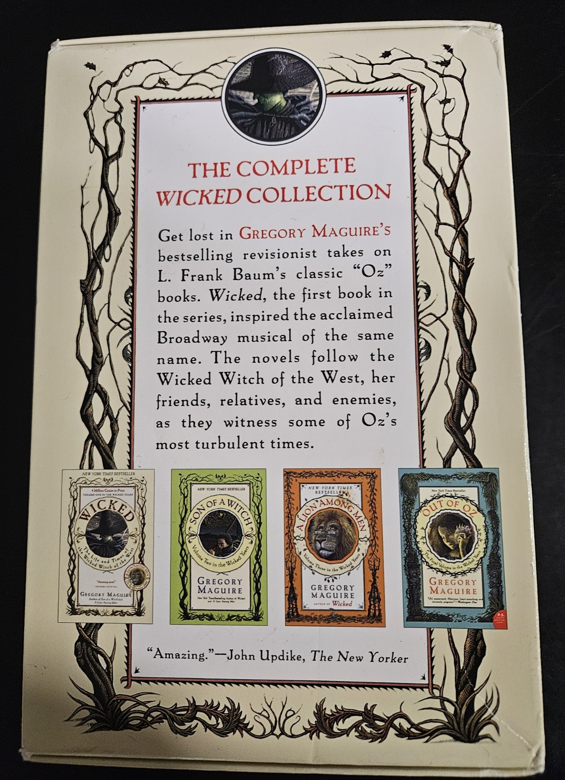 THE WICKED YEARS COMPLETE COLLECTION BY Gregory Maguire PAPERBACK