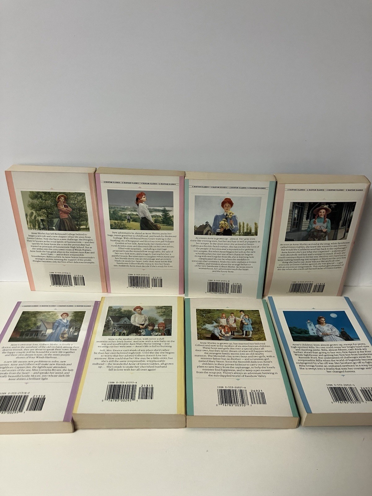 The Complete Anne of Green Gables Books 1-8 1992 L. M. Montgomery Very Good