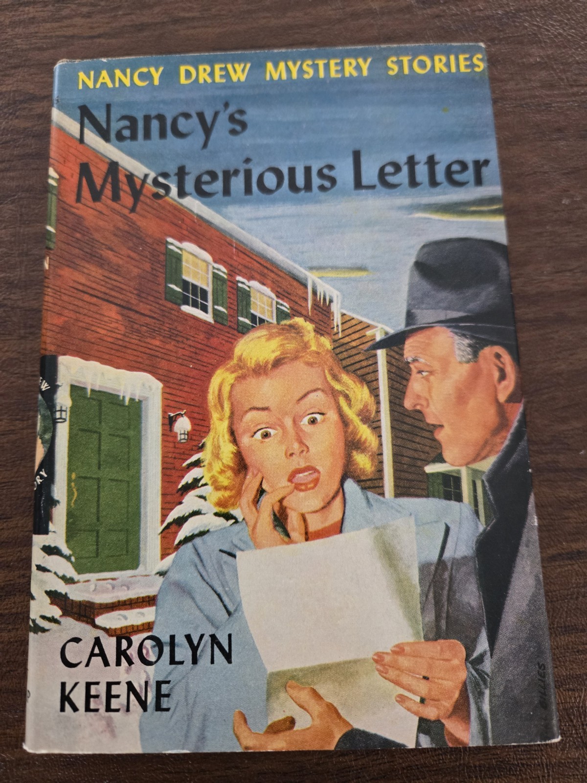 Nancy Drew Nancy’s Mysterious Letter 1932 Carolyn Keene Grosset -Dunlop HC DJ