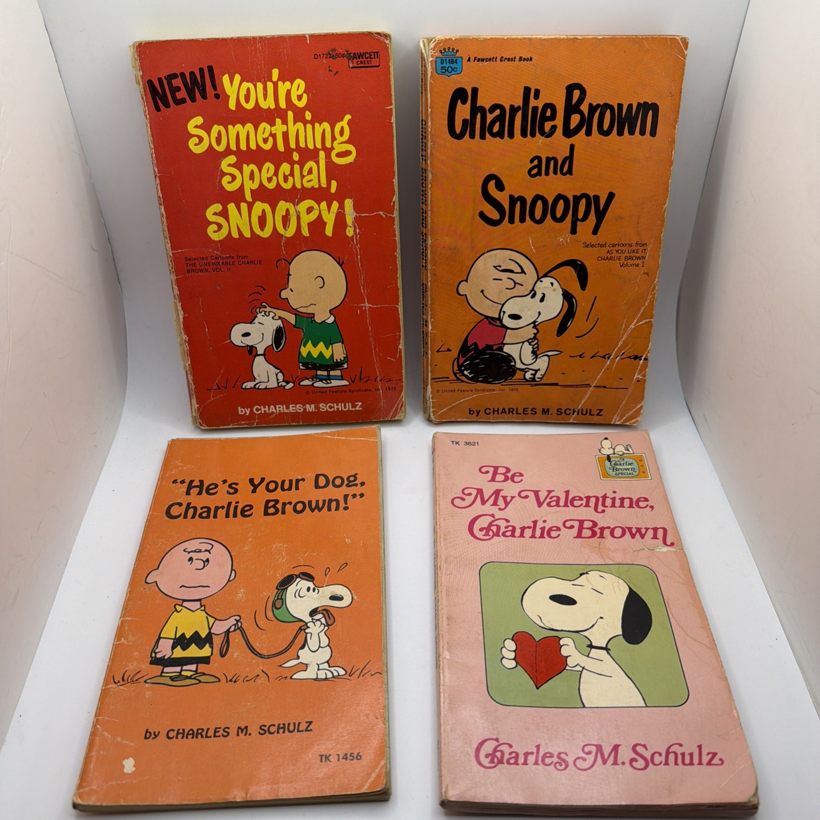 Vintage Peanuts Charlie Brown Snoopy Books Lot of 28 Schulz Paperbacks 60s 70s