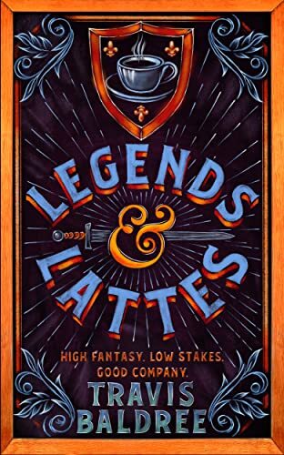 Legends & Lattes by Baldree, Travis Hardback Book The Fast Free Shipping