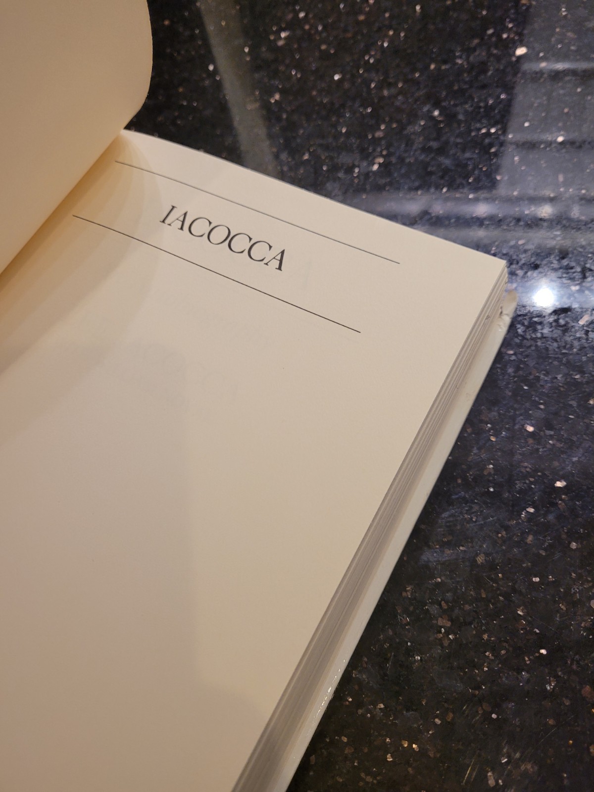 Iacocca: An Autobiography, Lee Iacocca, 1984 hardback and dust jacket