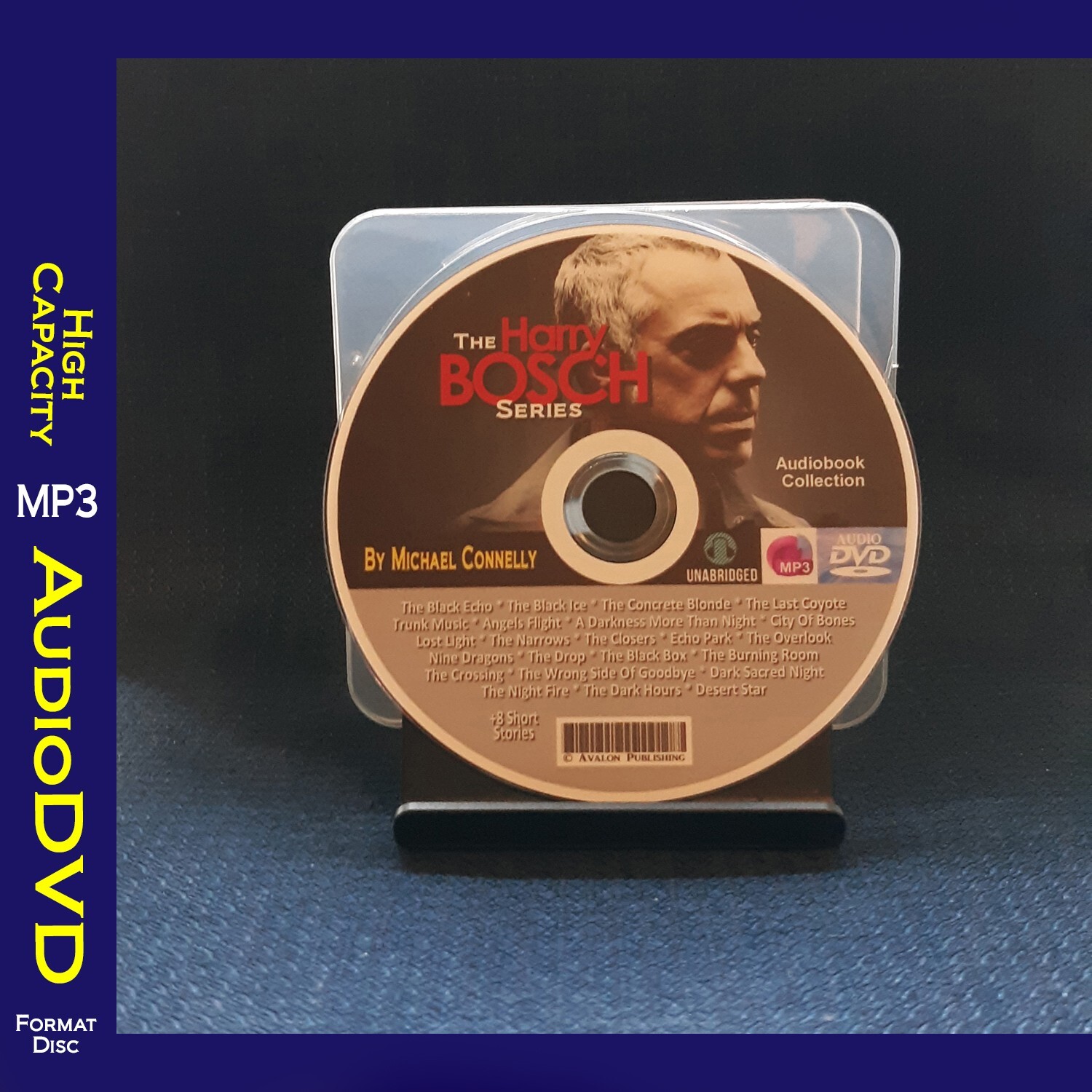The HARRY BOSCH Series By Michael Connelly – 32 MP3 Audiobook Collection