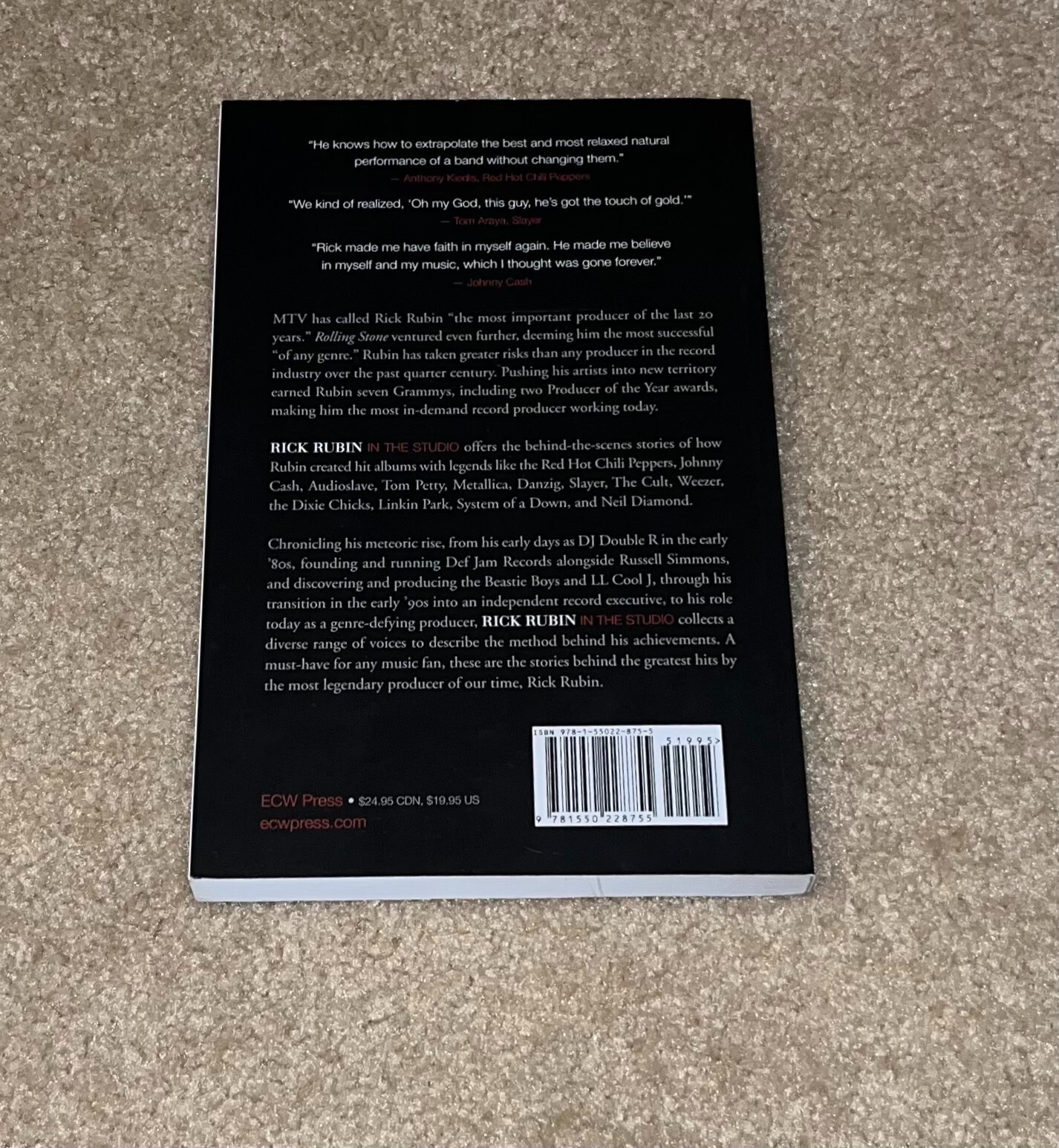 Rick Rubin : In the Studio by Jake Brown (2009, Trade Paperback)