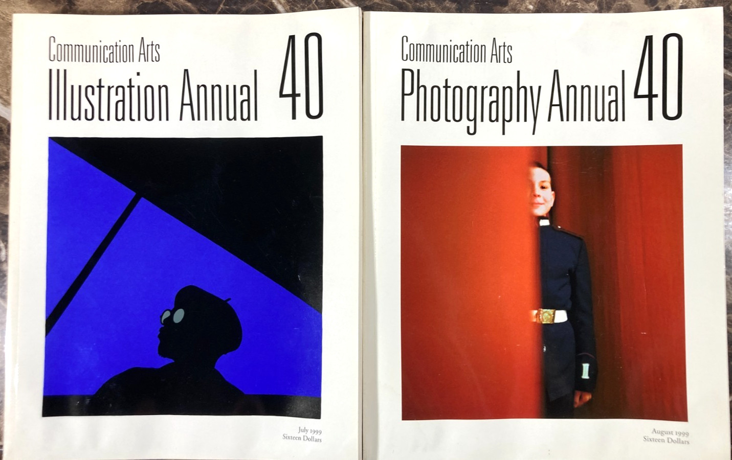 Lot of 8 Communication Arts Magazine Annuals 1998 1999 Advertising Illustration
