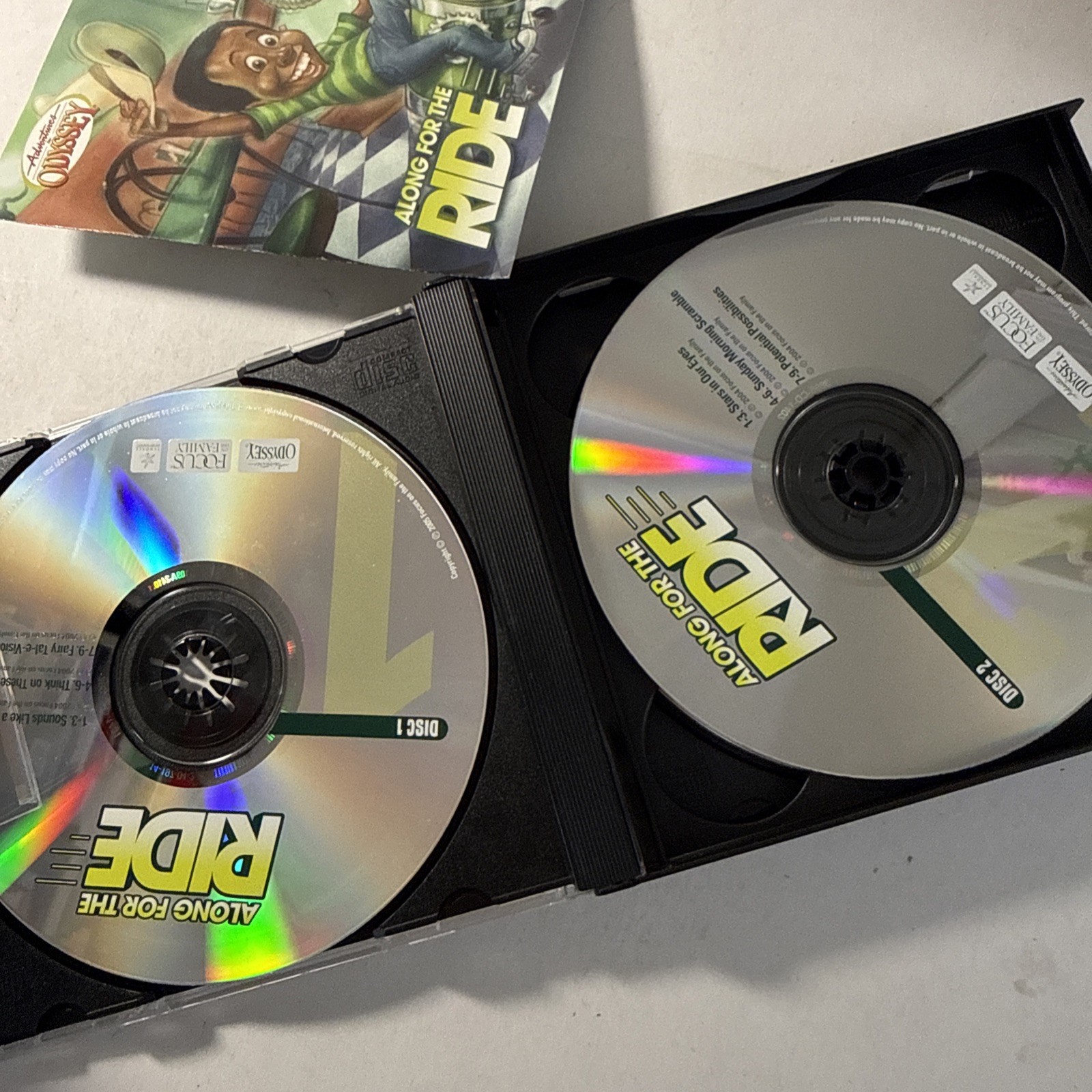 4 CD Sets (12 CDs)Adventures In Odyssey Focus On Family Audio Drama, 48 Episodes