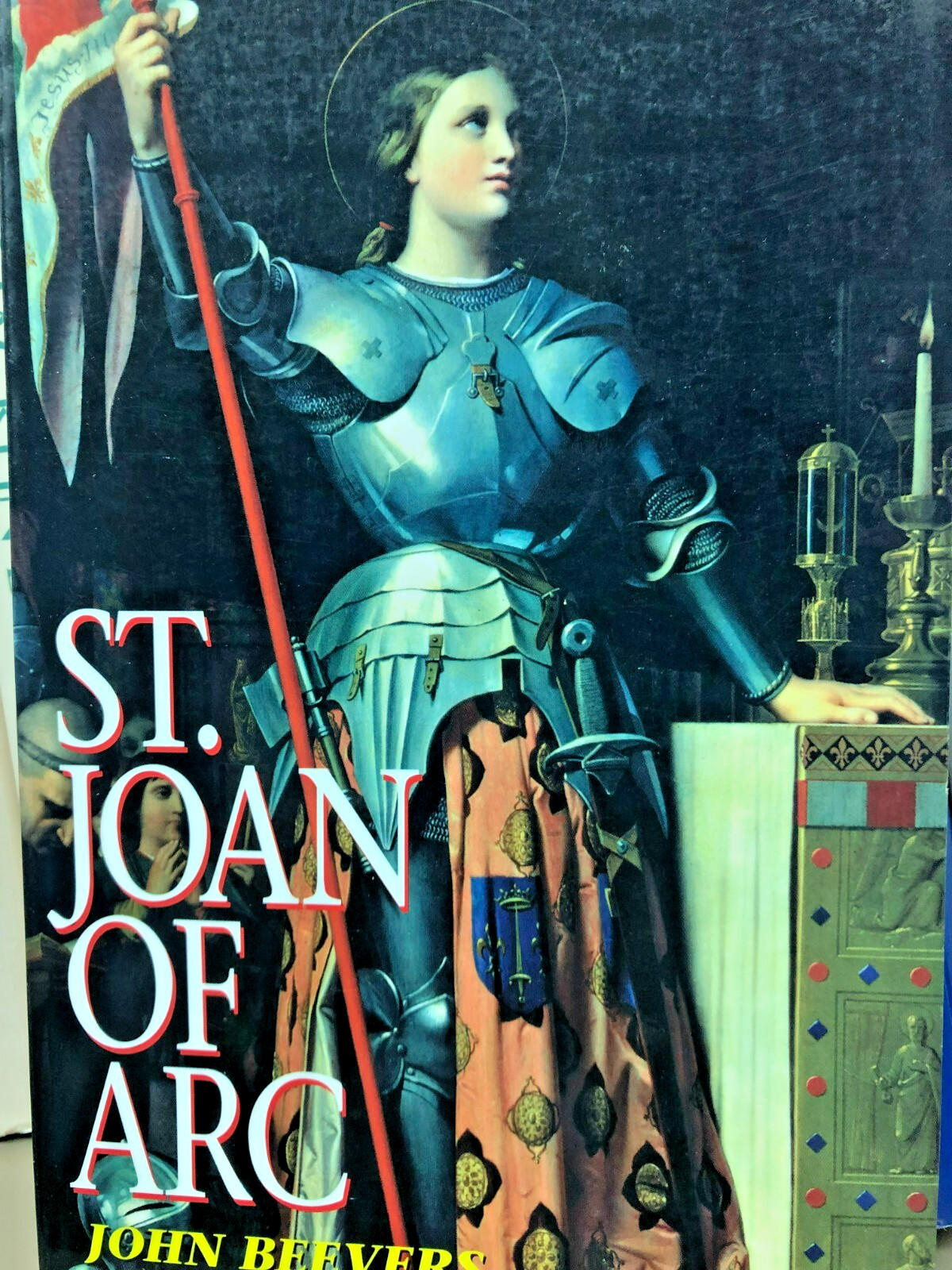 RARE 1ST TRADE! Saint Joan of Arc by John Beevers (1989, Trade Paperback) FINE